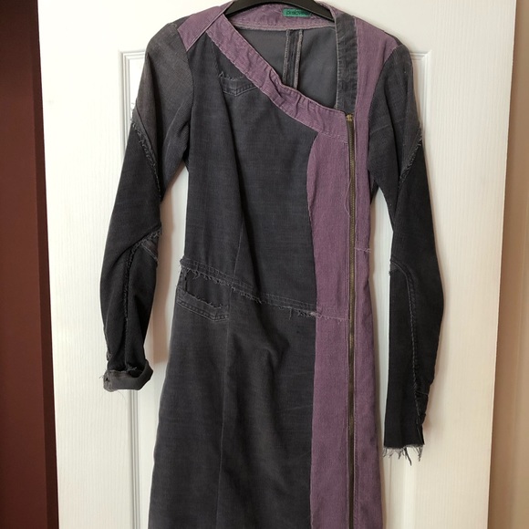 Very rare preloved courdoroy bodycon dress - Picture 2 of 7